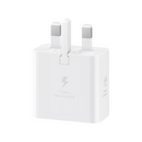 SAMSUNG 25W Power Adapter USB-C (EP-T2510 ) design compatto (GaN Technology) /Support PD 3.0 PPS Max 25W - White