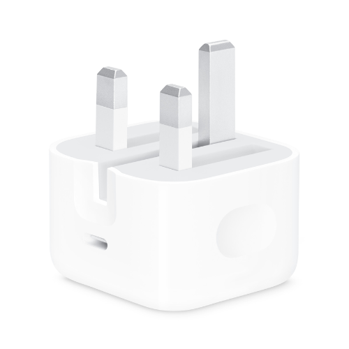 Apple 20W USB-C Adapter (MUVT3ZE/A) Adapter Compatible with Apple Watch iPhone and iPad