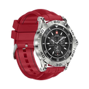 SWISS MILITARY DOM 2 Smart Watch (Silicon Strap) - Red