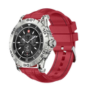 SWISS MILITARY DOM 2 Smart Watch (Silicon Strap) - Red