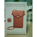 Fashion PU Artificial Leather Sling Shoulder Handbag Small Wallet Purse Cell Phone Crossbody Bag for Women