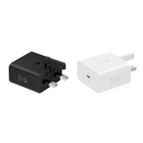 SAMSUNG 25W Power Adapter USB-C (EP-T2510 ) design compatto (GaN Technology) /Support PD 3.0 PPS Max 25W - White