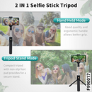 K07 Selfie Stick Integrated Tripod