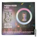 M26K-RGB LED Music Model Ring Light with Stand and Remote Control