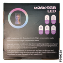 M26K-RGB LED Music Model Ring Light with Stand and Remote Control