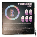M33K-RGB LED Musical Model Ring Light with Stand and Remote Control